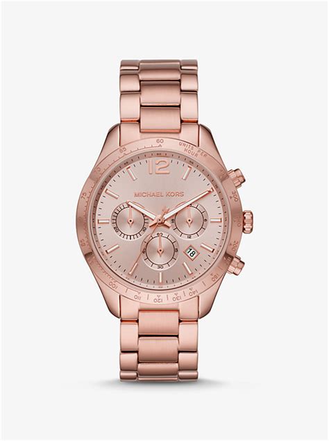 Oversized Layton Pale Rose Gold